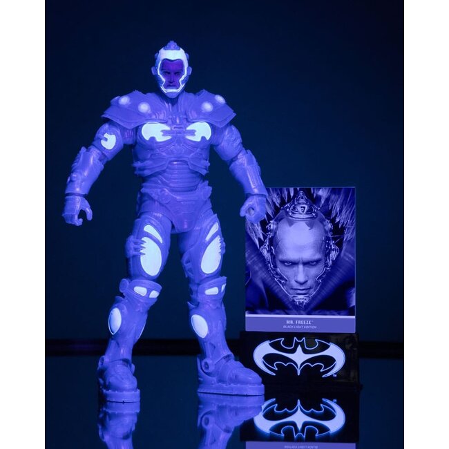 Batman & Robin DC Multiverse Action Figure Mr. Freeze (Black Light Edition) (Gold Label) 18 cm
