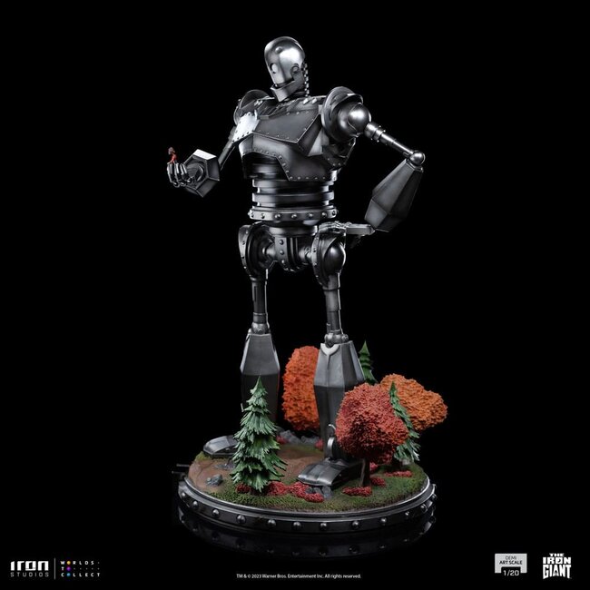 Der Gigant aus dem All Demi-Art-Maßstab 1/20 Iron Giant & Hogarth Hughes 60 cm