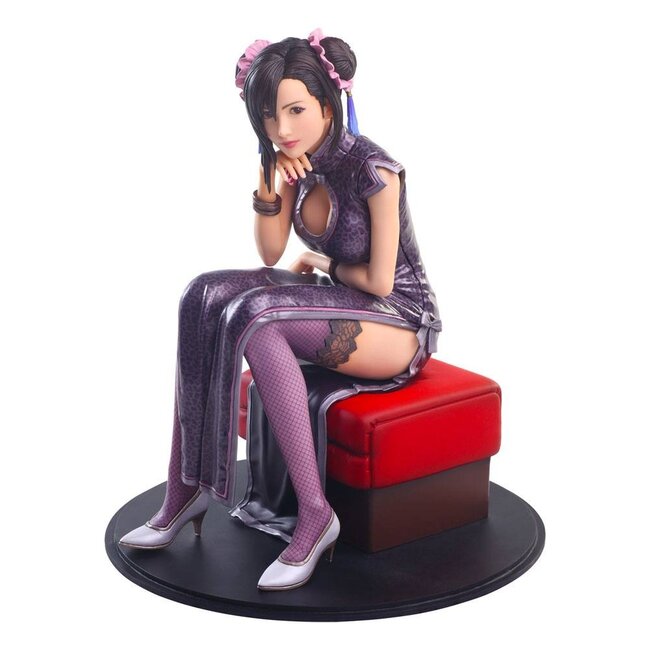 Square-Enix Final Fantasy VII Remake Static Arts Gallery Statue Tifa Lockhart Sporty Dress Ver. 16 cm