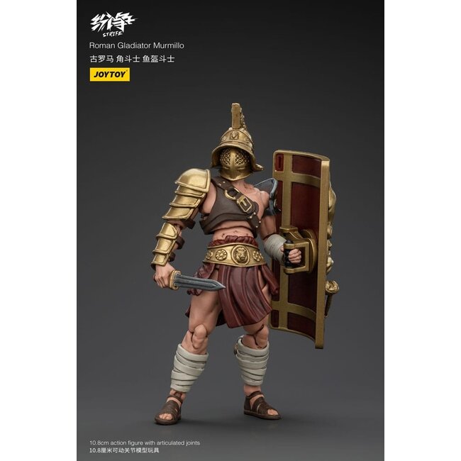 Strife Action Figure 1/18 Roman Gladiator Murmillo 11 cm