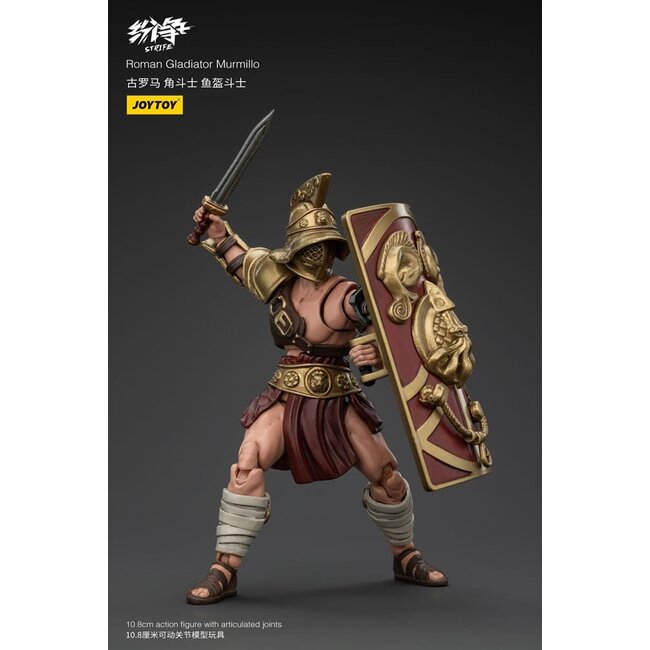Strife Action Figure 1/18 Roman Gladiator Murmillo 11 cm