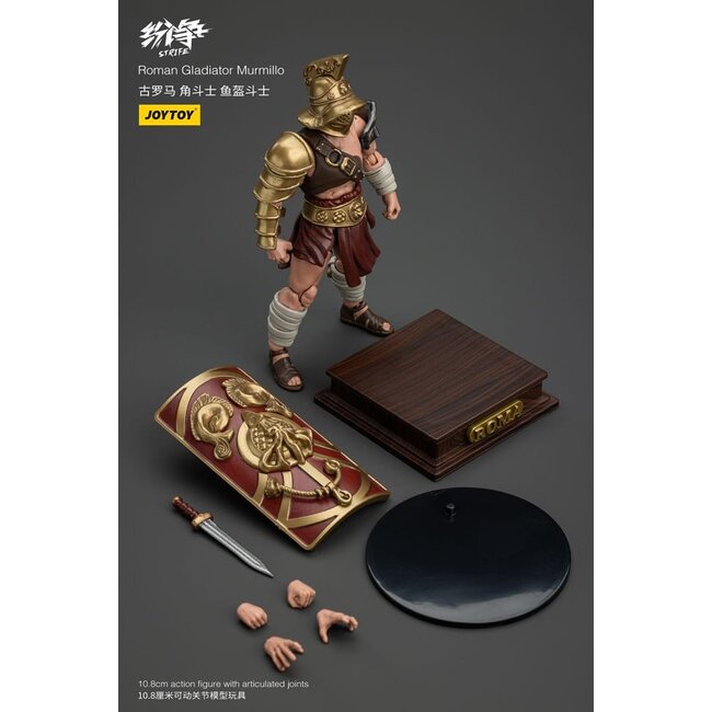 Strife Actionfigur 1/18 Römischer Gladiator Murmillo 11 cm