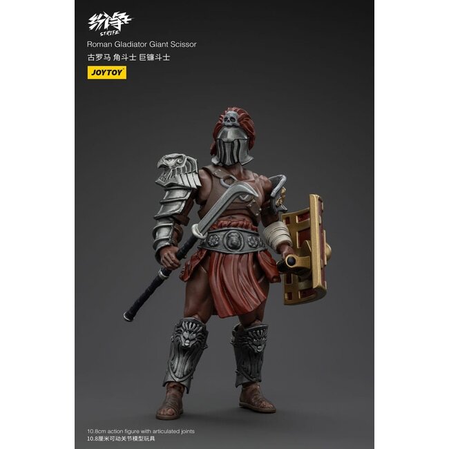 Strife Actionfigur 1/18 Römischer Gladiator Riesenschere 11 cm