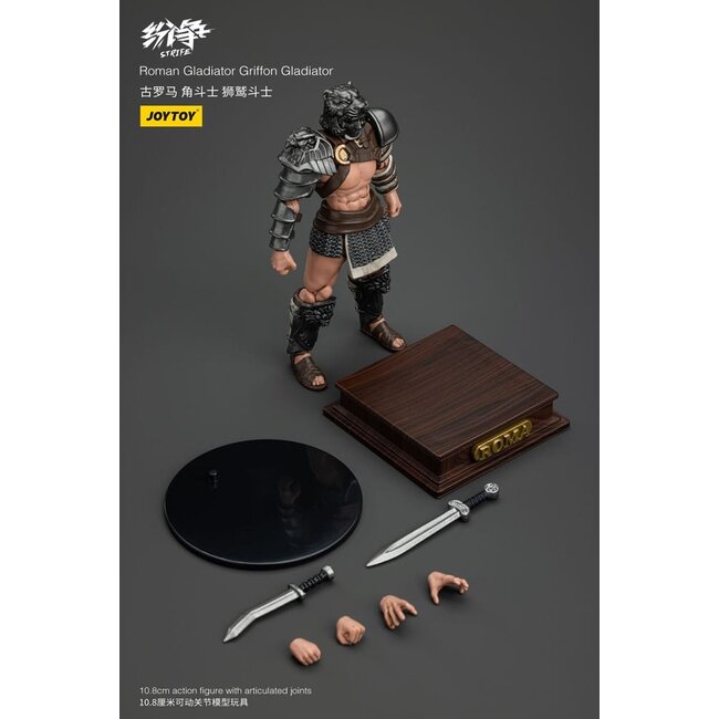 Strife Action Figure 1/18 Roman Gladiator Griffon Gladiator 11 cm