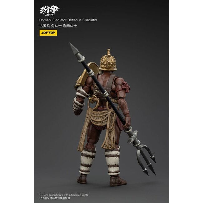 Strife Actionfigur 1/18 Römischer Gladiator Retiarius Gladiator 11 cm