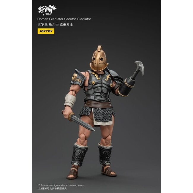 Strife Action Figure 1/18 Roman Gladiator Secutor Gladiator 11 cm