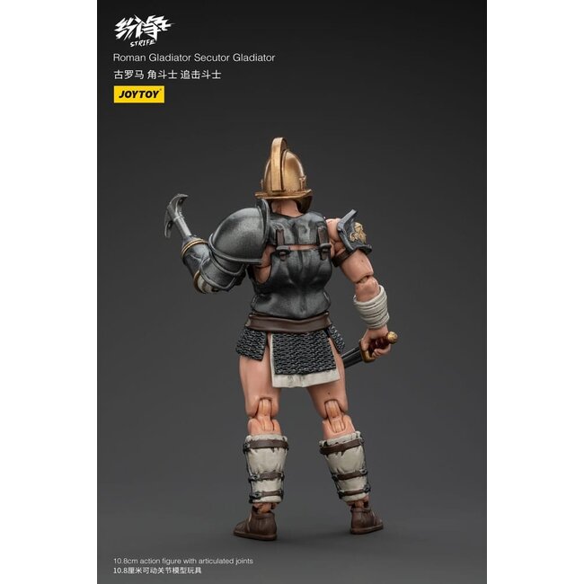 Strife Actionfigur 1/18 Römischer Gladiator Secutor Gladiator 11 cm