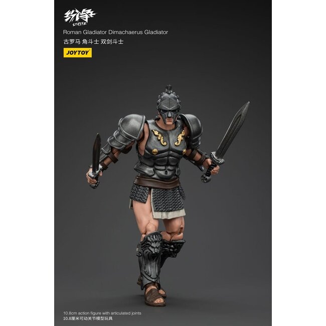 Strife Action Figure 1/18 Roman Gladiator Dimachaerus Gladiator 11 cm