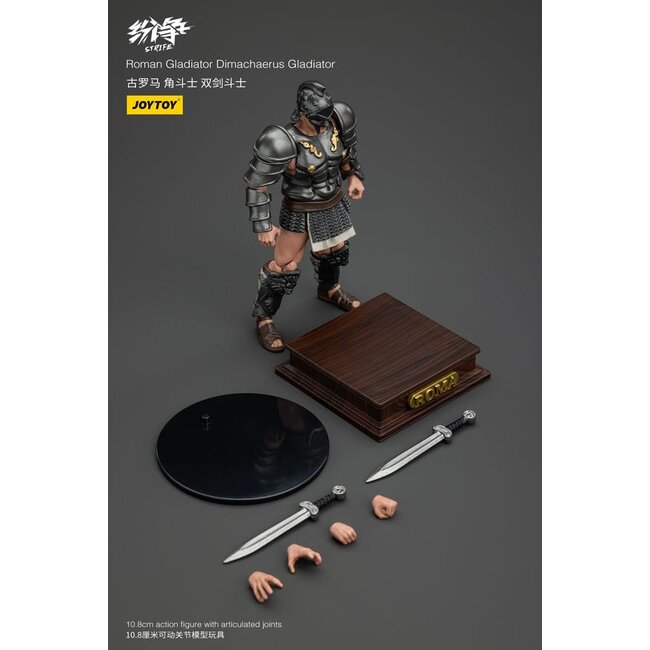 Strife Action Figure 1/18 Roman Gladiator Dimachaerus Gladiator 11 cm
