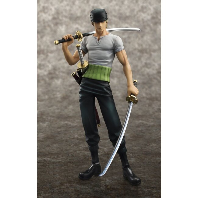 One Piece Excellent Model P.O.P PVC Statue NEO-DX Roronoa Zoro 10th Limited Ver. 23 cm