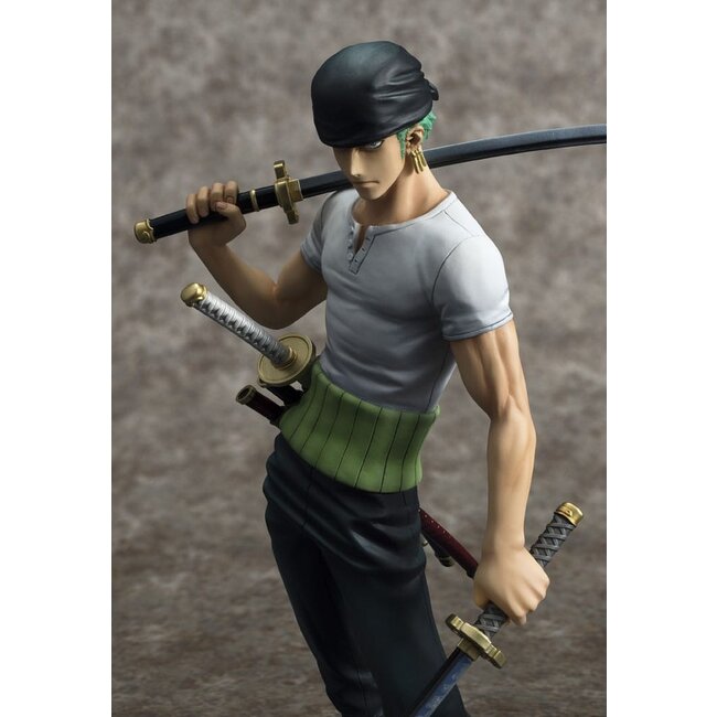 One Piece Excellent Model P.O.P PVC Statue NEO-DX Roronoa Zoro 10th Limited Ver. 23 cm