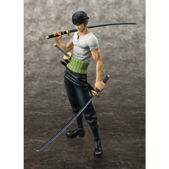 One Piece Excellent Model P.O.P PVC Statue NEO-DX Roronoa Zoro 10th Limited Ver. 23 cm