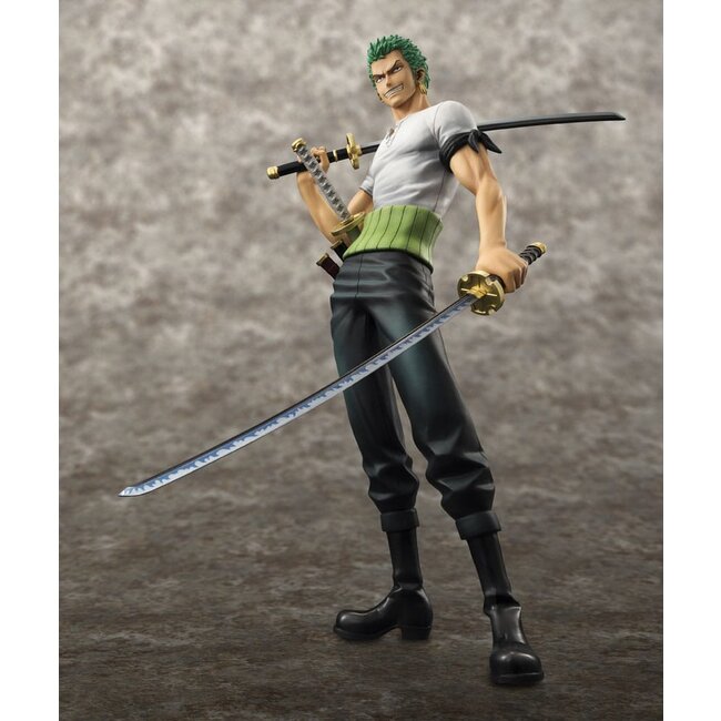 One Piece Excellent Model P.O.P PVC Statue NEO-DX Roronoa Zoro 10th Limited Ver. 23 cm