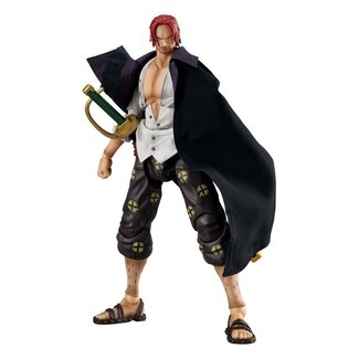 Megahouse One Piece Variable Action Heroes Action Figure Red-haired Shanks Ver. 1.5 19 cm