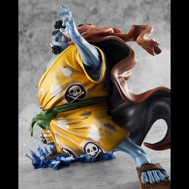 One Piece Portrait Of Pirates SA-MAXIMUM PVC Statue Knight of the Sea Jinbe Limitierte Neuauflage 25 cm
