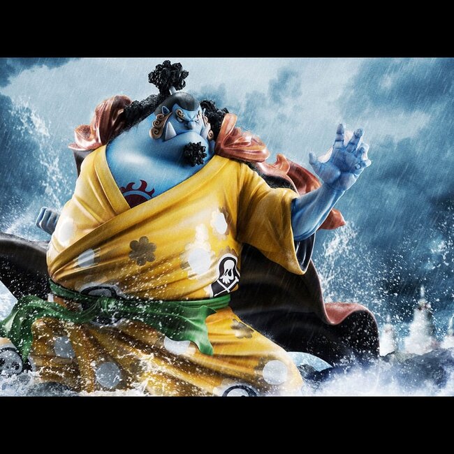 One Piece Portrait Of Pirates SA-MAXIMUM PVC Statue Knight of the Sea Jinbe Limitierte Neuauflage 25 cm