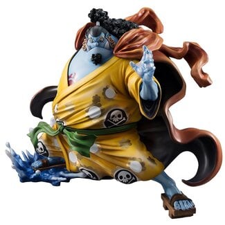 Megahouse One Piece Portrait Of Pirates SA-MAXIMUM PVC Statue Knight of the Sea Jinbe Limited Reprint 25 cm