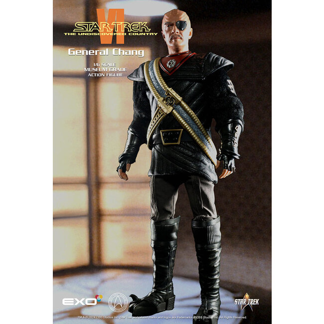 Star Trek VI: Das unentdeckte Land Actionfigur 1/6 General Chang 30 cm
