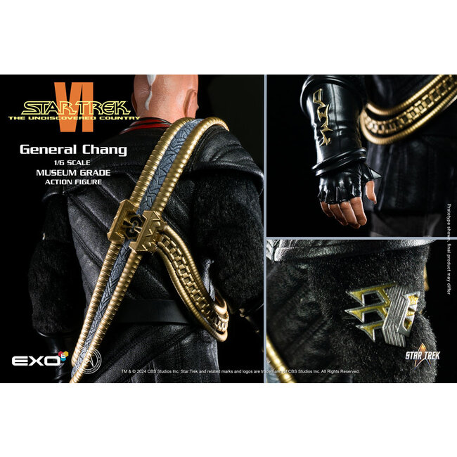 Star Trek VI: Das unentdeckte Land Actionfigur 1/6 General Chang 30 cm