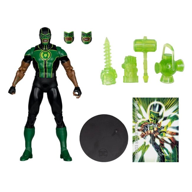DC Multiverse AF Green Lantern (Grüne Laternen) 18 cm