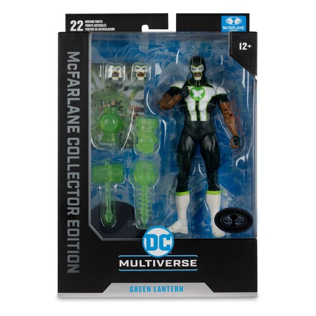 DC Multiverse AF Platinum Green Lantern (Grüne Laternen) 18 cm