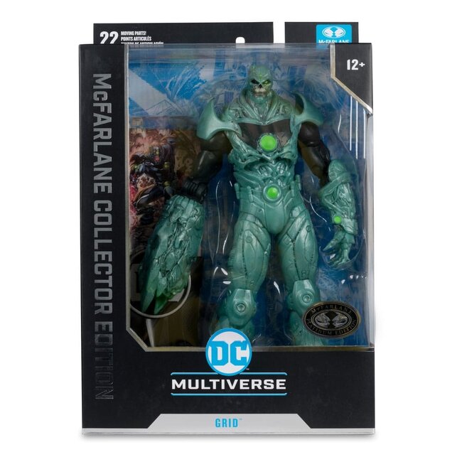 McFarlane Toys DC Multiverse AF Platinum Grid (Für immer böse) 18 cm