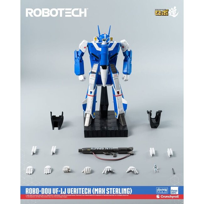 Robotech-Actionfigur ROBO-DOU VF-1J Veritech (Max Sterling) 20 cm