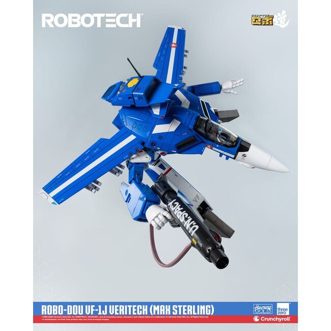 Robotech Action Figure ROBO-DOU VF-1J Veritech (Max Sterling) 20 cm