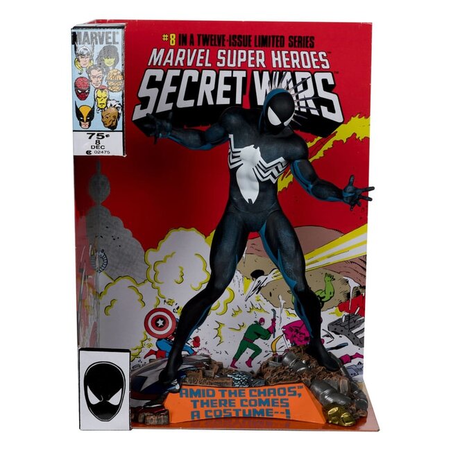 McFarlane Toys Marvel Collection PVC Statue 1/6 Spider-Man (Marvel Super Heroes Secret Wars #8) 27 cm