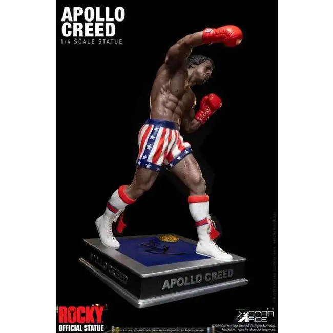 Apollo Creed Epic Fight 1/4 Scale Statue
