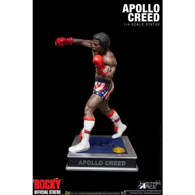 Apollo Creed Epic Fight 1/4 Scale Statue