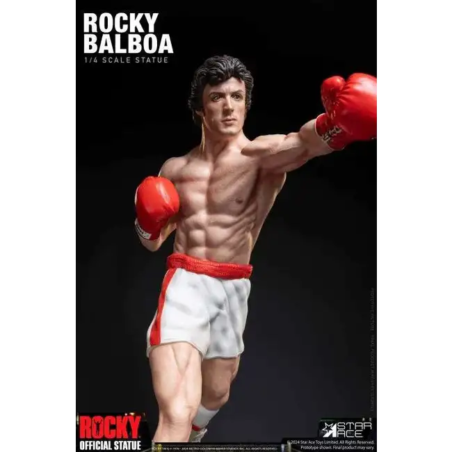 Rocky Balboa Epic Fight 1/4 Scale Statue
