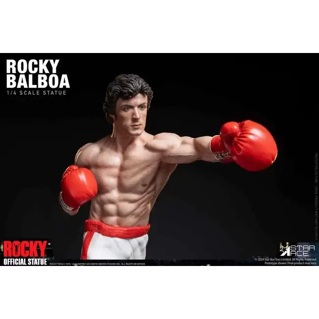 Rocky Balboa Epic Fight 1/4 Scale Statue