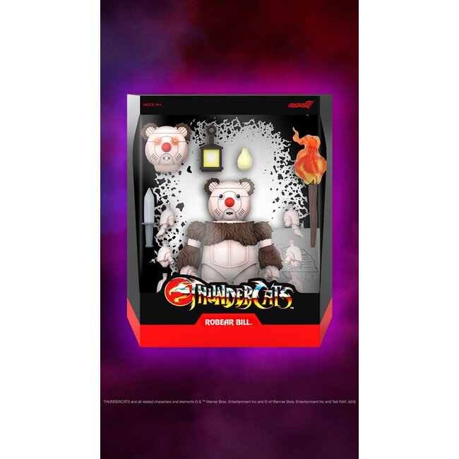 Thundercats Ultimates Action Figure Ro-Bear Bill 18 cm