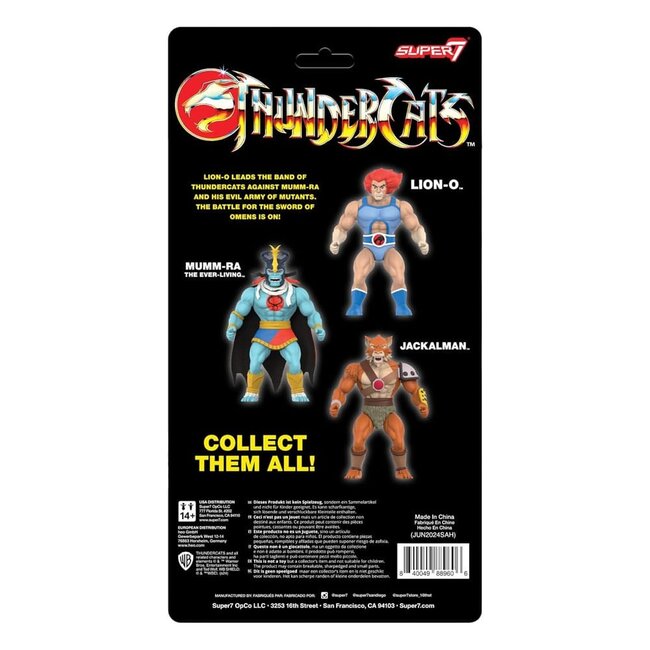 Thundercats Vintage Collection Actionfigur Wave 1 Jackalman 14 cm