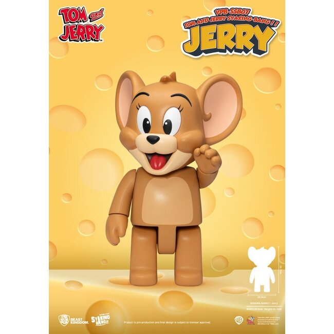 Tom & Jerry Syaking Bang PVC figure Jerry 30 cm