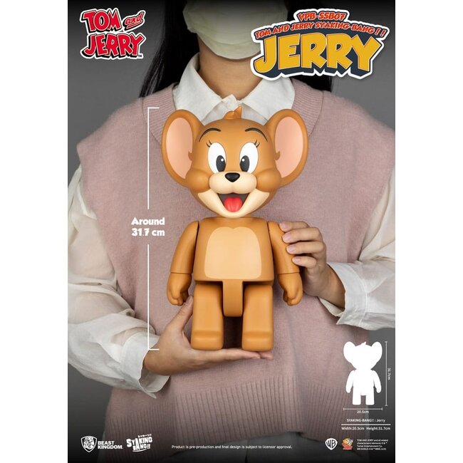 Tom & Jerry Syaking Bang PVC figure Jerry 30 cm