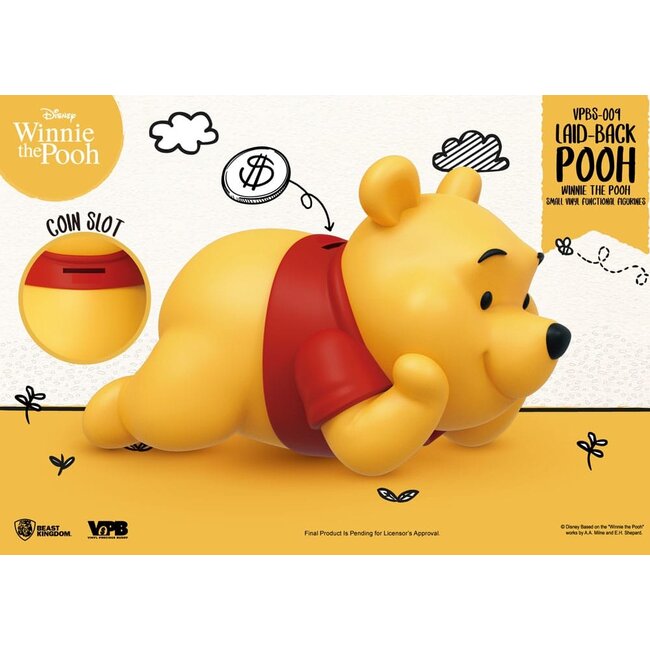 Winnie The Pooh Kleine Vinyl-Bank lässiger Winnie 17 cm