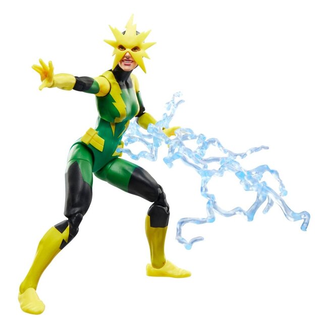 Spider-Man Marvel Legends Retro Actionfigur Electro (Francine Frye) 15 cm