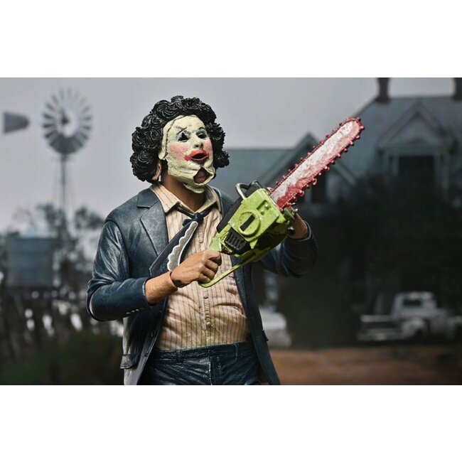 Texas Chainsaw Massacre Action Figure Ultimate Pretty Woman Leatherface 50th Anniversary 18 cm