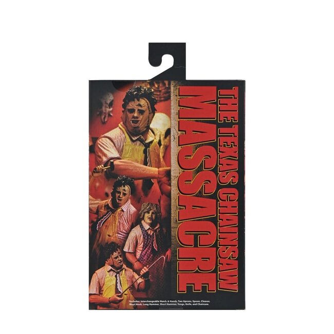 Texas Chainsaw Massacre Bekleidete Actionfigur Leatherface 50. Jubiläum 20 cm