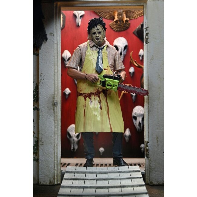 Texas Chainsaw Massacre Clothed Action Figure Leatherface 50th Anniversary 20 cm