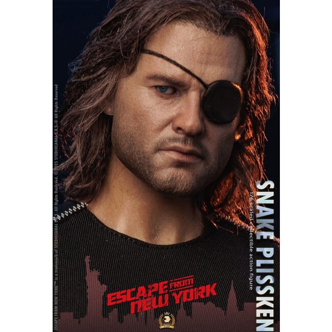 Flucht aus New York Crown Series Actionfigur 1/6 Snake Plissken (Echthaar-Version) 30 cm