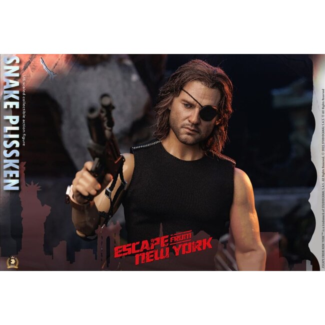 Flucht aus New York Crown Series Actionfigur 1/6 Snake Plissken (Echthaar-Version) 30 cm