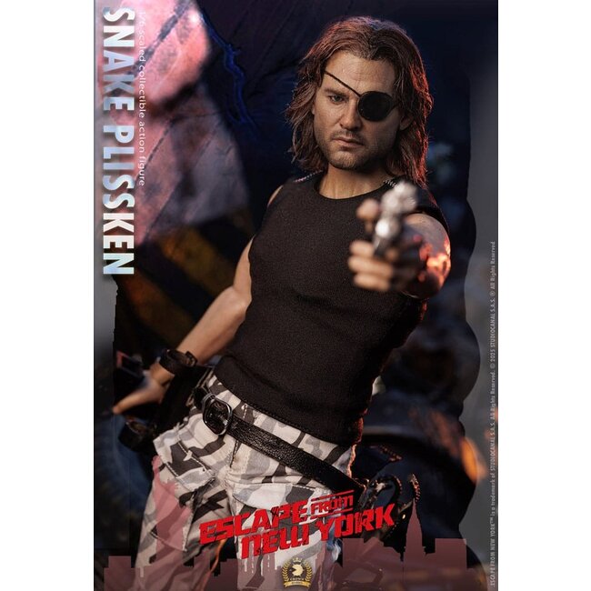 Flucht aus New York Crown Series Actionfigur 1/6 Snake Plissken (Echthaar-Version) 30 cm