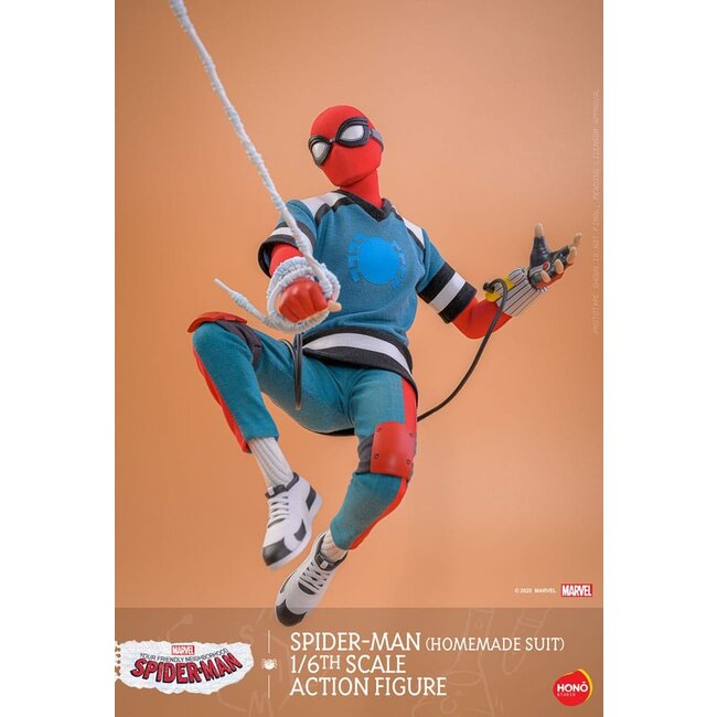 Your Friendly Neighborhood Spider-Man Action Figure 1/6 Spider-Man (Homemade Suit) 29 cm