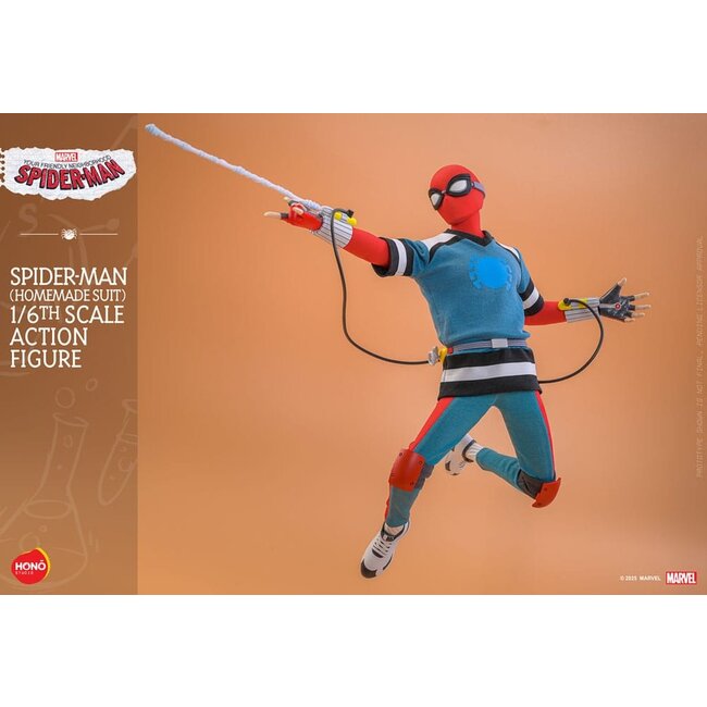 Your Friendly Neighborhood Spider-Man Action Figure 1/6 Spider-Man (Homemade Suit) 29 cm
