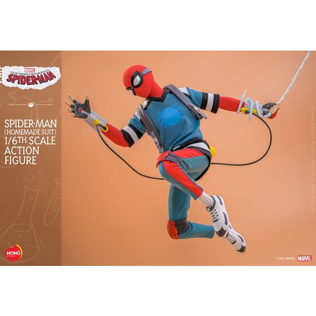 Your Friendly Neighborhood Spider-Man Action Figure 1/6 Spider-Man (Homemade Suit) 29 cm