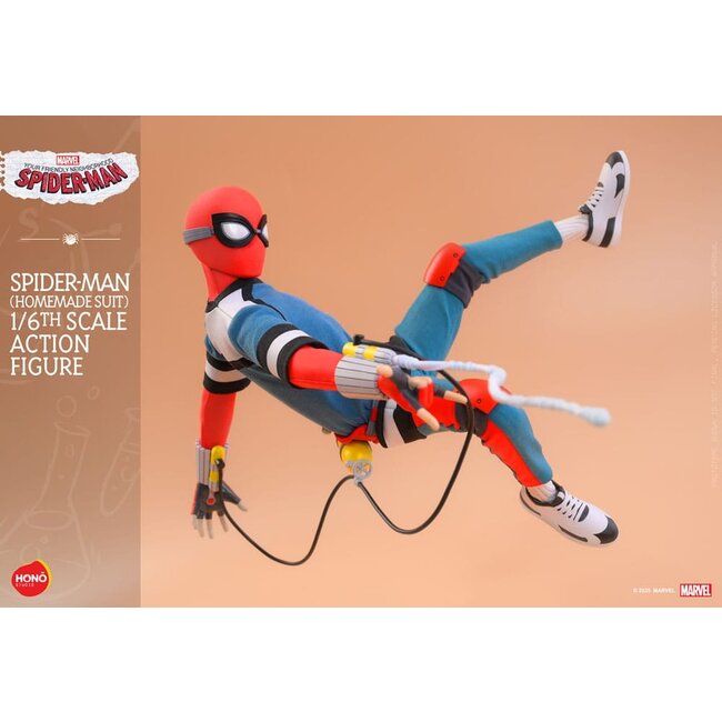 Your Friendly Neighborhood Spider-Man Actionfigur 1/6 Spider-Man (selbstgemachter Anzug) 29 cm