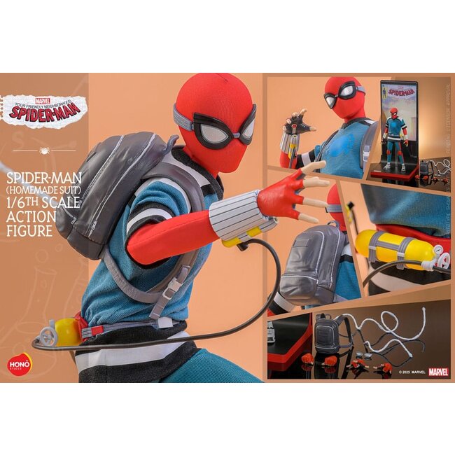 Your Friendly Neighborhood Spider-Man Actionfigur 1/6 Spider-Man (selbstgemachter Anzug) 29 cm